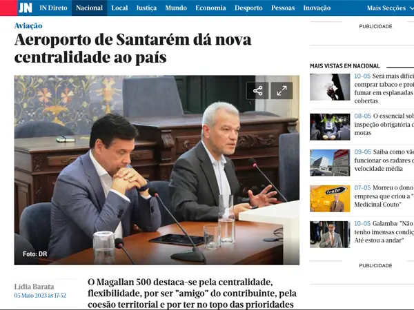 Aeroporto de Santarém dá nova centralidade ao país