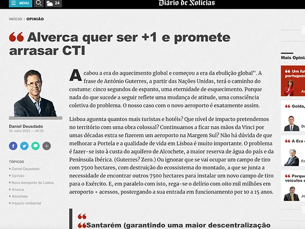 Alverca quer ser +1 e promete arrasar CTI